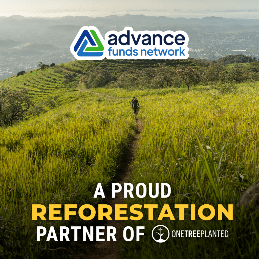 Partnership for a Greener Future: One Tree Planted & Advance Funds Network