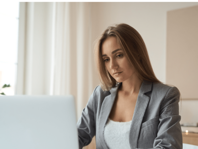 Business professional focused on enhancing company culture to boost customer loyalty and satisfaction.